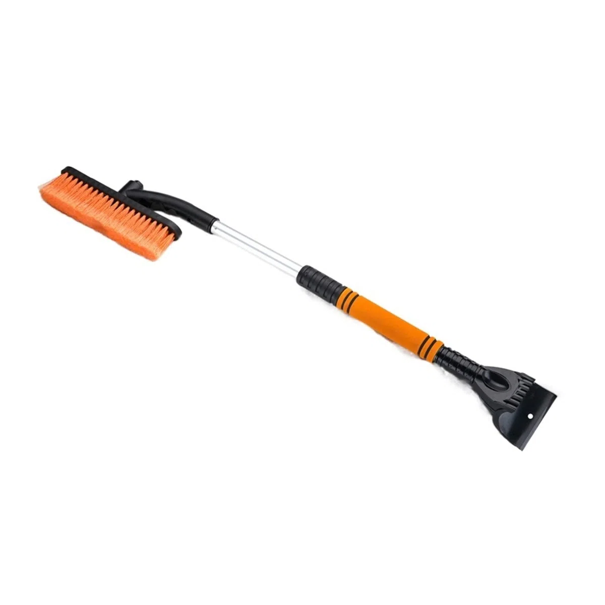 Cepillo de nieve del parabrisas Coche de invierno Cepillo de nieve de cristal del raspador de hielo Cepillo de nieve de acero inoxidable Removedor de nieve Snow Tool Cleaner Broom Accesorios de lavado