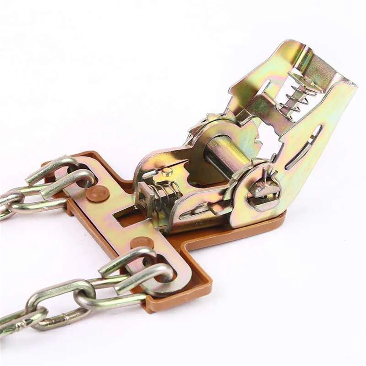 Cadena de Nieve para automóvil, llanta de Rueda, Cadenas Antideslizantes para Nieve para automóvil, camión, SUV, Emergencia, Invierno, 1X Universal (Color: S)