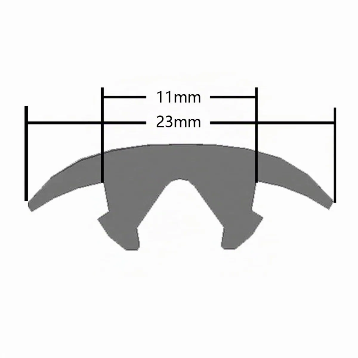Tira de Goma Universal for Sellado de Barra Transversal, portaequipajes for Techo de Coche, Reduce la Resistencia al Viento y el Ruido Utilizado, Compatible con