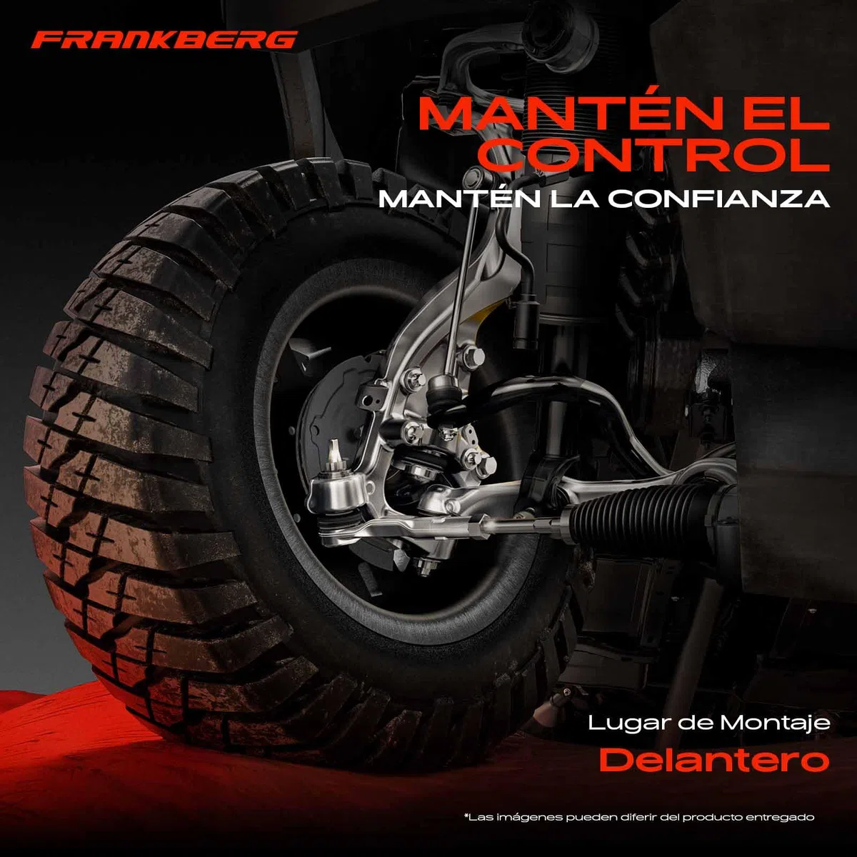 Frankberg Juego de 12 brazos de control delanteros y traseros 4782561AF