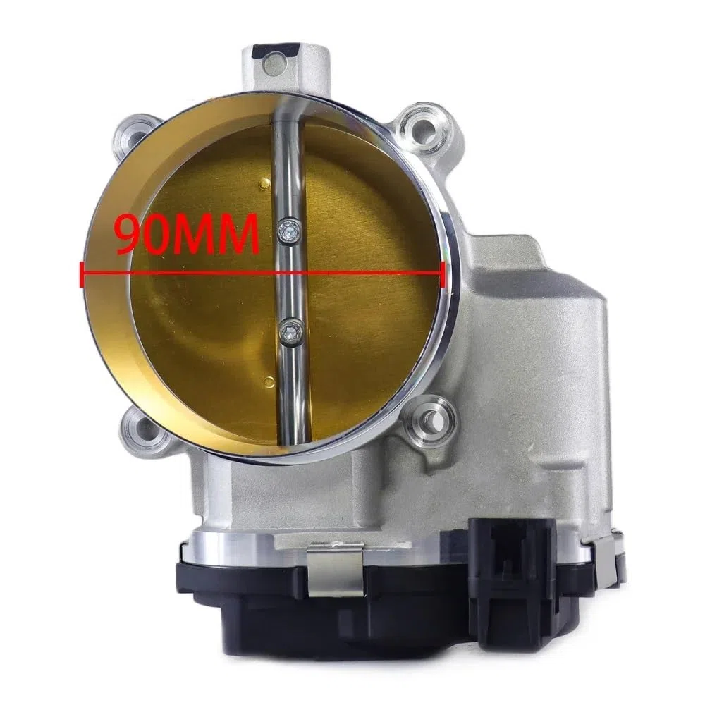 Sensor posición acelerador Cuerpo del acelerador de 90 mm para Ram, Dodge, Chrysler, Jeep 5,7 L, 6,4 L, 2013, 2014, 2015, 2016, 2017, 2018, 2019, 1500, 2500, 53034251AB, 53034251AD Cuerpo del acelerad