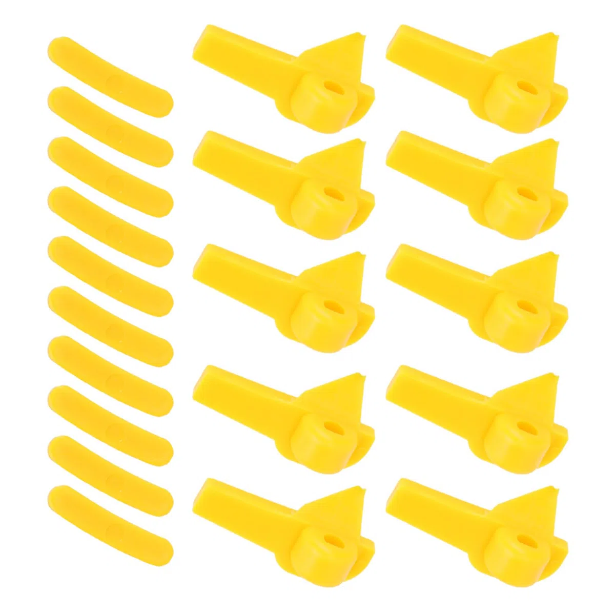 Paquete de 20 Cabezales de Extracción de Neumáticos, Cambiador de Neumáticos Universal, Cabezal de Extracción de Instalación, Inserto de Pato, Protector de Llanta, Protector de Llanta, Protector de Ll