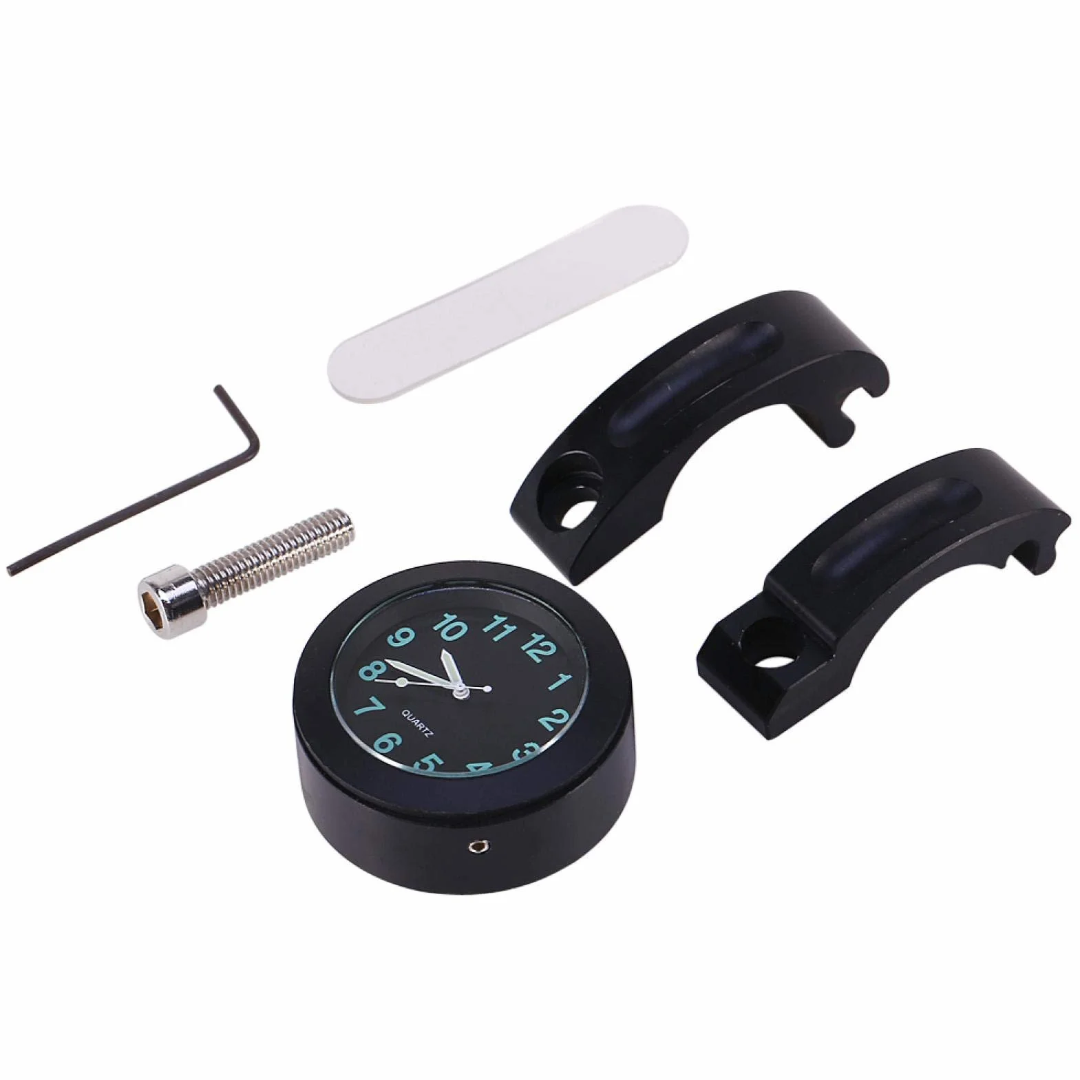 Reloj Glow Universal 7/8 "-1" Impermeable Motocicleta Manillar Reloj Nuevo para Personalizado Motocicleta Reloj Digital Reloj Moto Impermeable Reloj Motocicleta