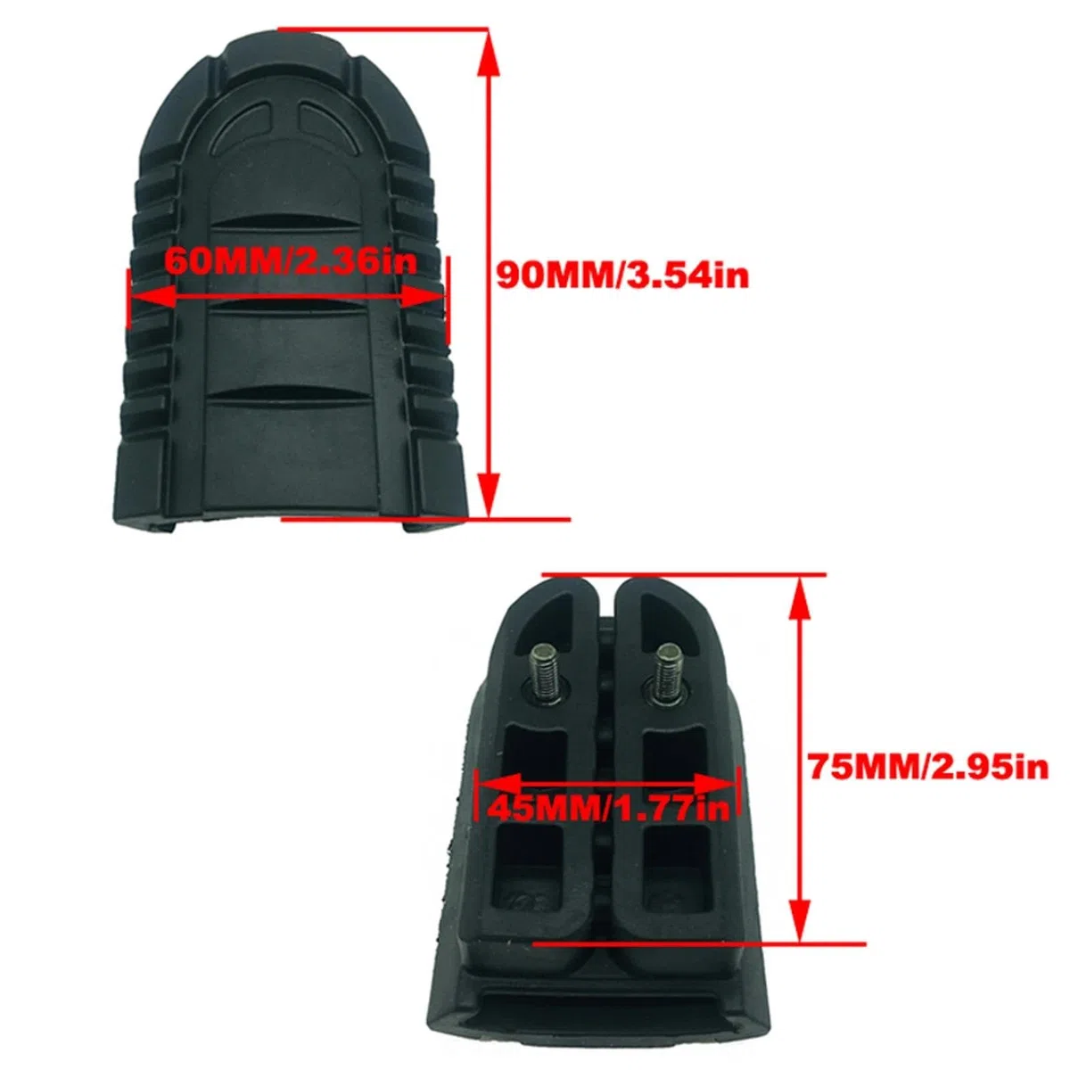Reposapiés para Motocicleta Reposapiés De Goma para B&MW R 1250 GS para Adventure R1200GS para Rallye R 1200 GS ADV GS1200 ADV F650GS F700G Modificación Eposapiés Estriberas Reposapiés