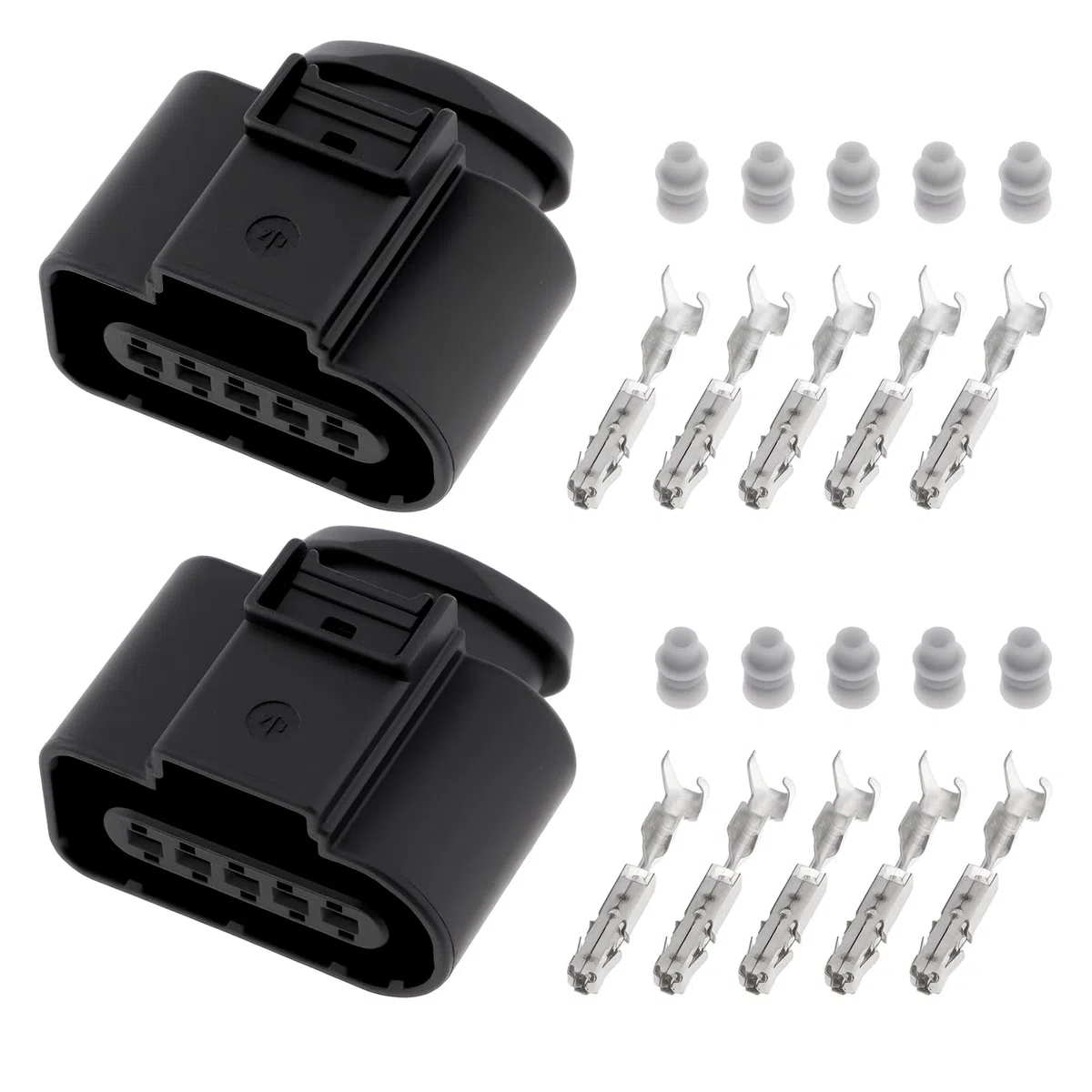 Kit de Reparación de 2 Conectores de 5 Pines para Coche 8K0973705 Compatible con Volkswagen Y Compatible con Audi.