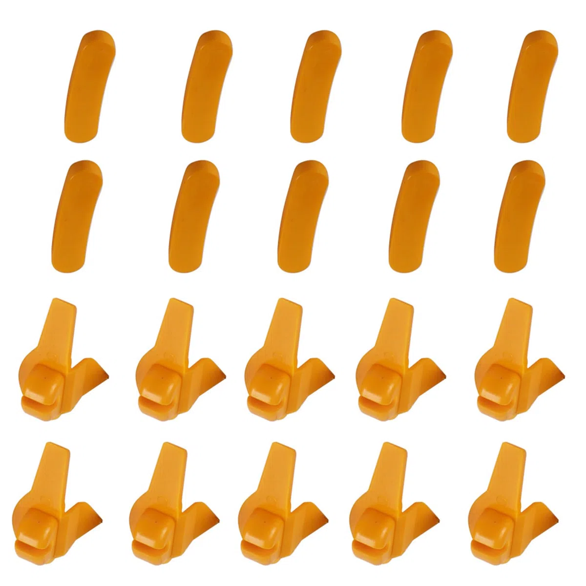 Paquete de 20 Cabezales de Extracción de Neumáticos, Cambiador de Neumáticos Universal, Cabezal de Extracción de Instalación, Inserto de Pato, Protector de Llanta, Protector de Llanta, Protector de Ll