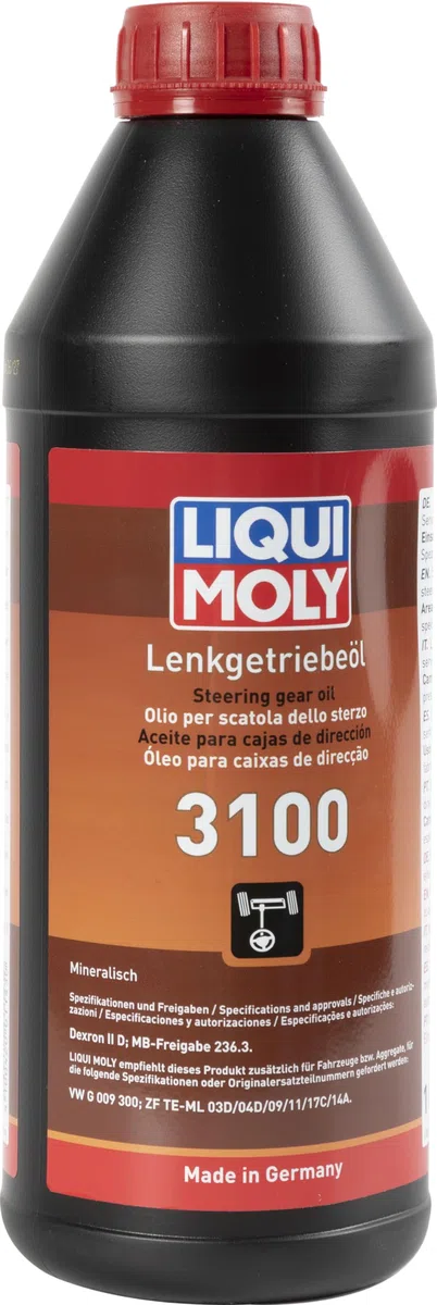 LIQUI MOLY Aceite para cajas de dirección 3100 | 1 L | Aceite hidráulico | 1145