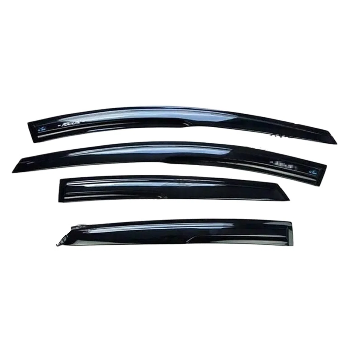 Deflector Viento ventanilla para Corolla 2014-2019 Sedan Viseras De Ventana Laterales con Cinta Adhesiva Deflectores Lluvia Accesorios para Automóviles