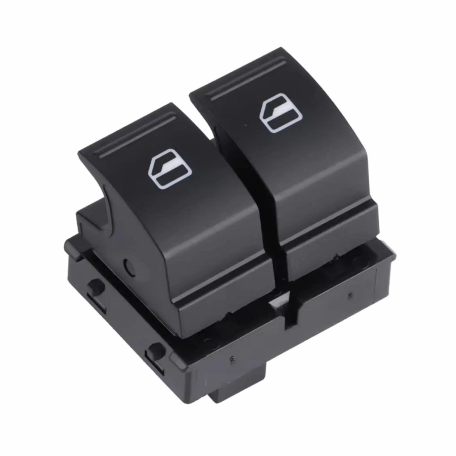 Twowinds - Interruptor Elevalunas 1K3959857A Compatible con Seat Ibiza León Toledo, VW Golf - Puerta Delantera Izquierda (lado conductor) - Botonera Ventana - Botón Ventanillas Delanteras