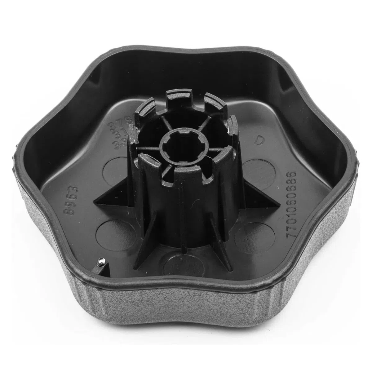 Twowinds - Rueda Inclinación Respaldo Compatible con Renault Clio 3, Twingo 2, Modus (2005-2014) - Delantero Izquierdo o Derecho (ambos lados) - 7701060686 - Maneta Ajuste Asiento, Negro