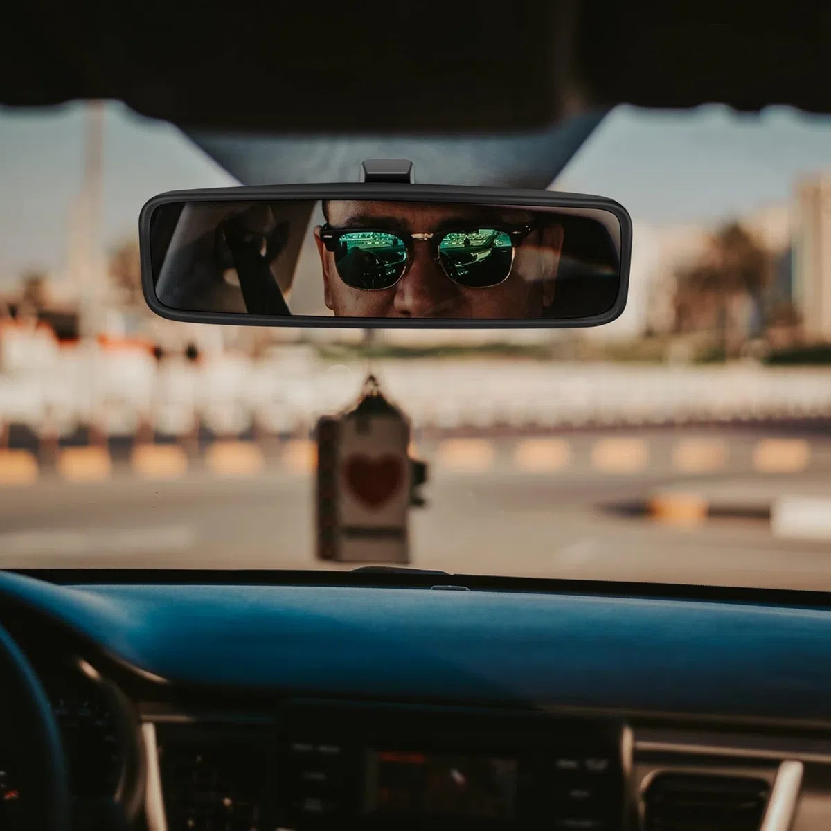 Espejos Vidrio Interiores derechos para Automóviles,Espejo Retrovisor Panorámico Repuesto para Coche, espejo retrovisor interior ABS carcasa 814842 se adapta a Peugeot 107/206/106
