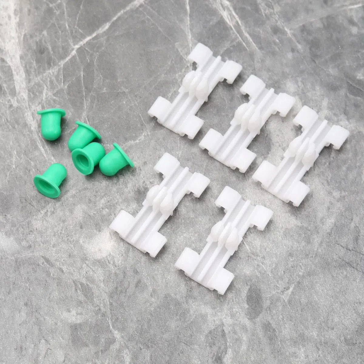 Create idea 30 Piezas Clips Y Ojales de Sujeción para Molduras Laterales Exteriores de Coche 51138231130 Compatible con Serie 3 E46 Clips de Retención de Molduras de Puertas Automotrices
