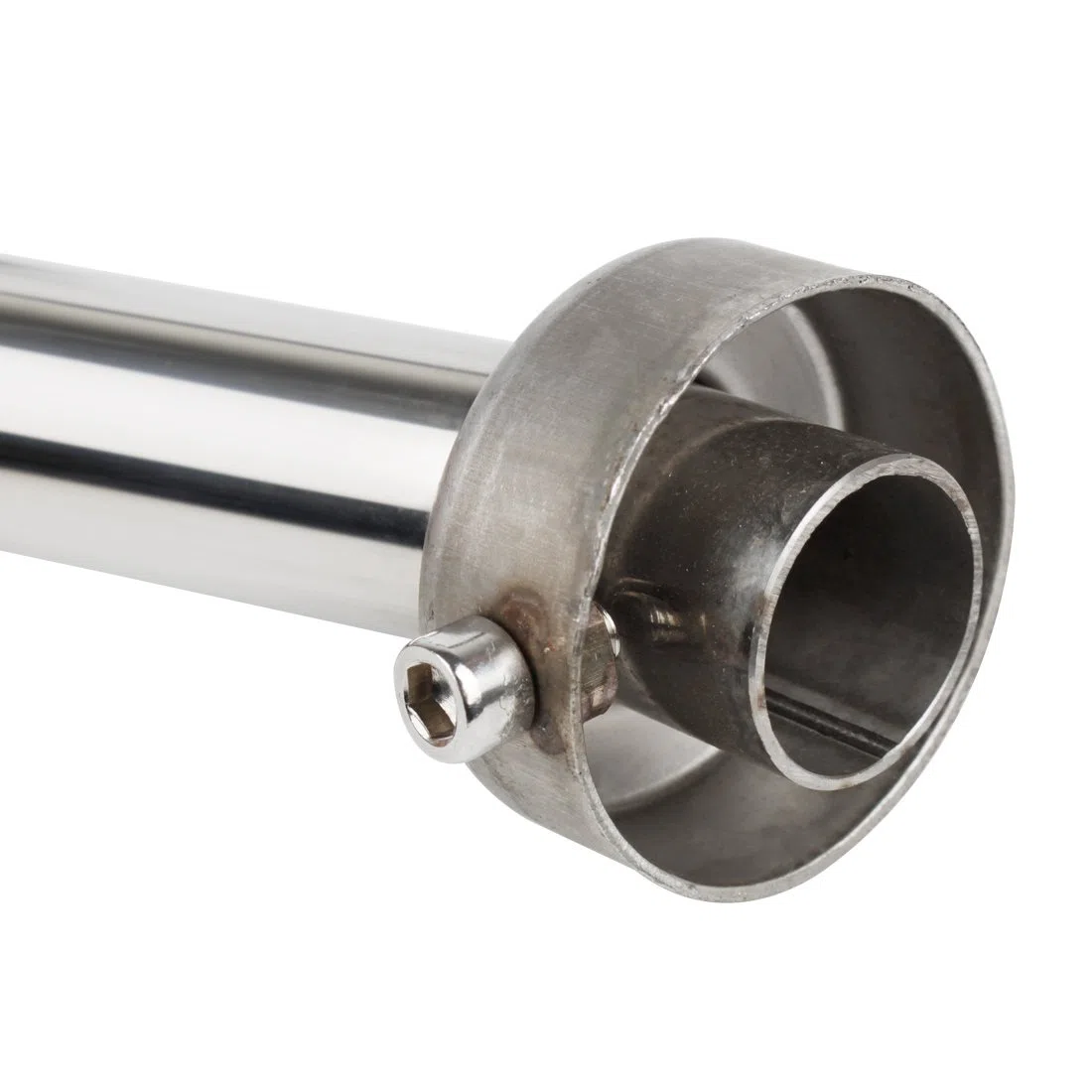 Andux Zone - Silenciador para tubo de escape de motocicleta 48 mm. Silenciador desmontable y ajustable XSQ-01