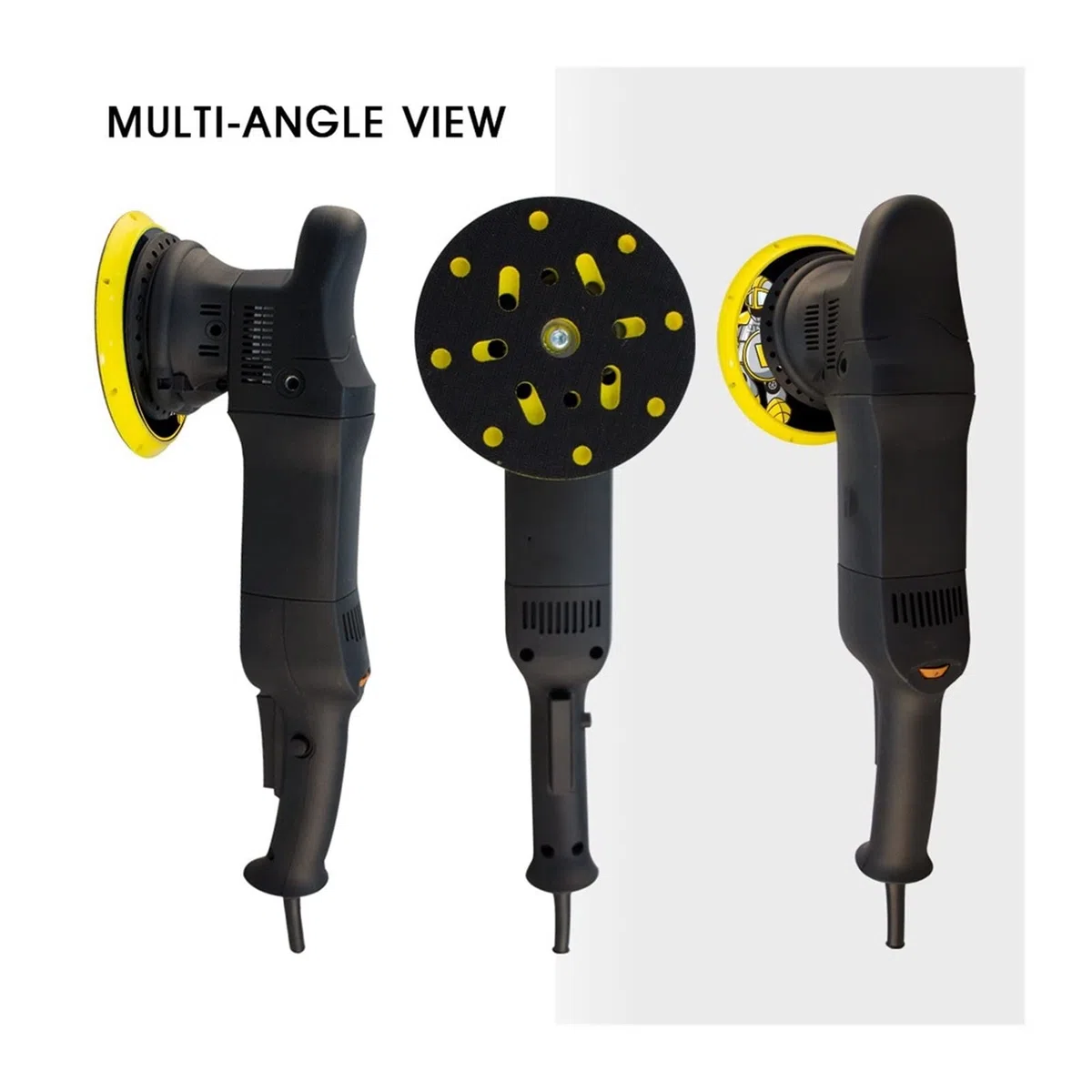 pulidora 700W Máquina pulidora de automóviles 6 Pulgadas 21 mm Random Orbit DA Pulidora Profesional 150 mm Amortiguador de Doble acción Máquina de Cera para pulir automóviles Limpieza de automóviles