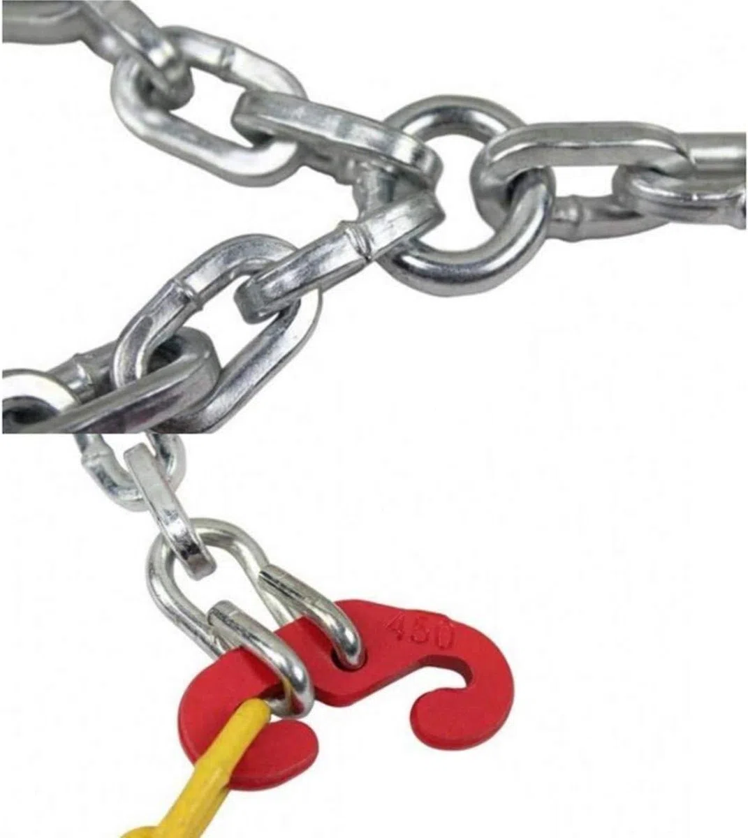 Cadenas para Nieve, Cadena de tracción para neumáticos, Cadena Antideslizante para Coche, Cadena Antideslizante para neumáticos para Nieve, Cadena Antideslizante de aleación, Caden