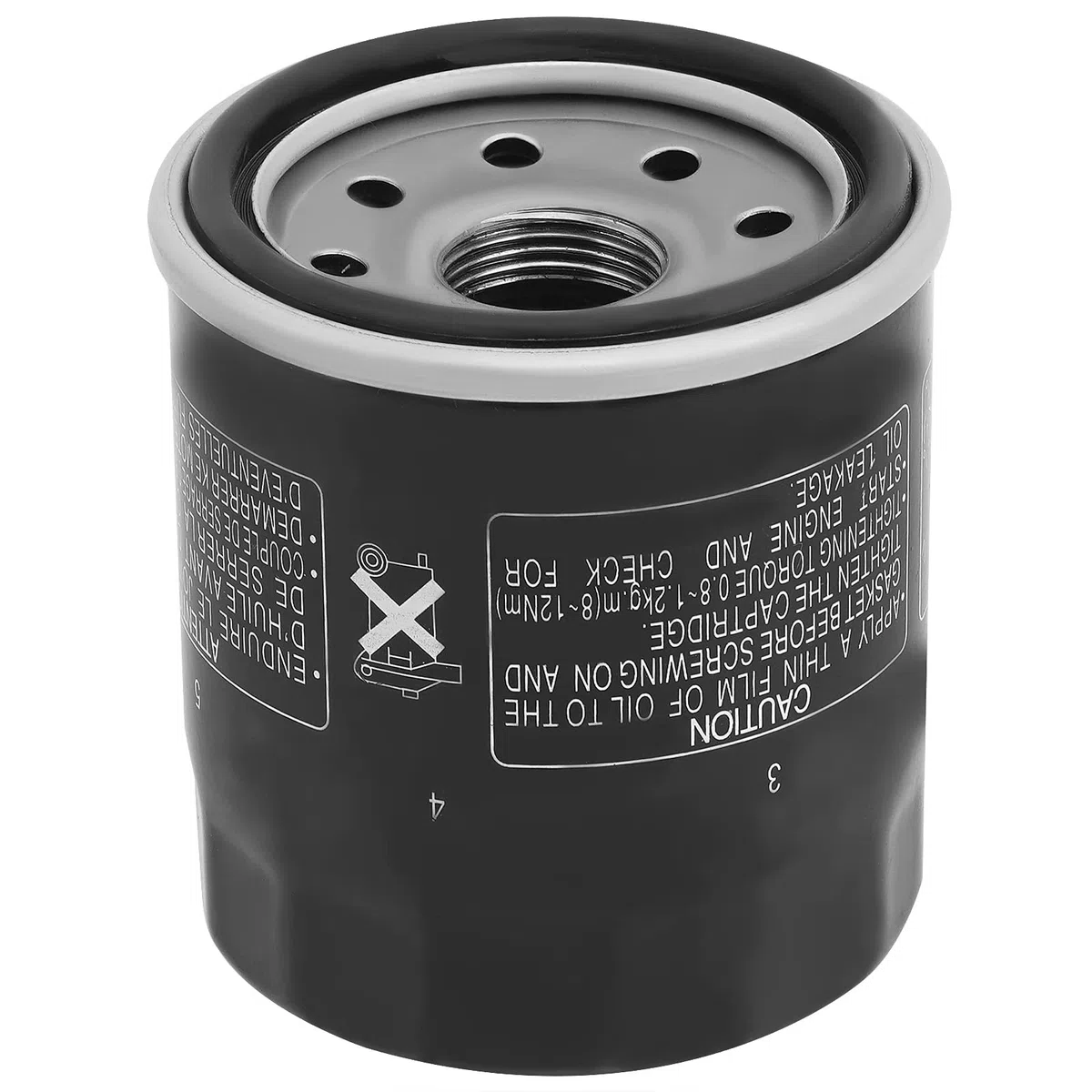 Road Passion Filtro de aceite para CB600 F-W,X,Y,1,2 Hornet 1998-2002 / CB600 S F2-Y,1,2 Hornet 2000-2002 / CB650 F2 1991-1992