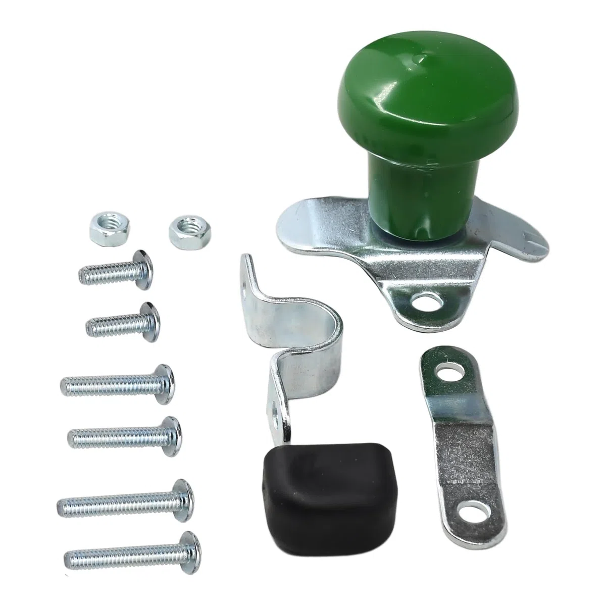 TY27746 TY27748 - Pomo giratorio para volante verde compatible con tractores John Deere 210 212 214 110 112 140 compatible con Kawasaki FD501V compatible con Oliver Tractor 70 60