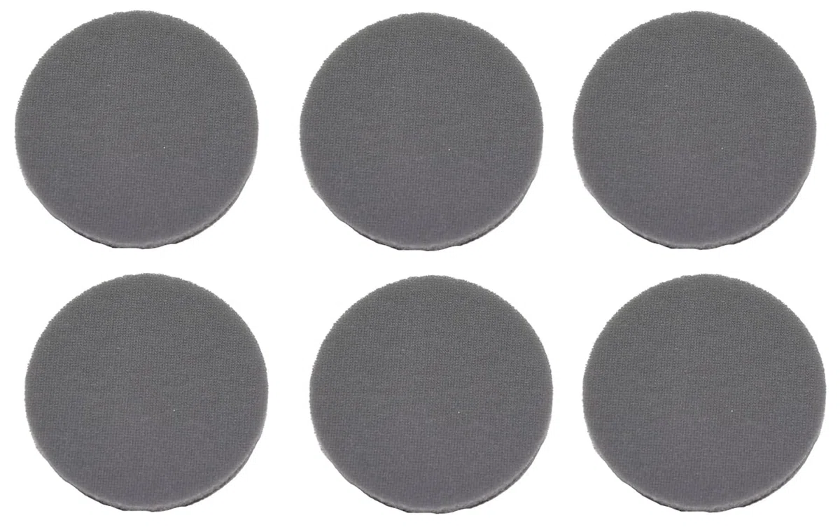 Proxxon Almohadillas de lijado flexibles (K 2000, diámetro 50 mm, carburo de silicio, revestimiento de velcro) 28674