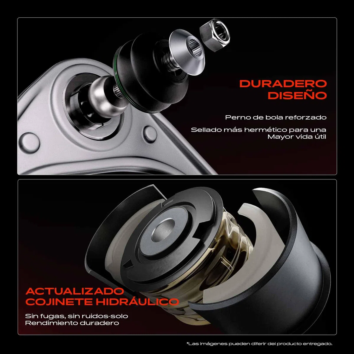 Frankberg Juego de 12 brazos de control delanteros y traseros 4782561AF