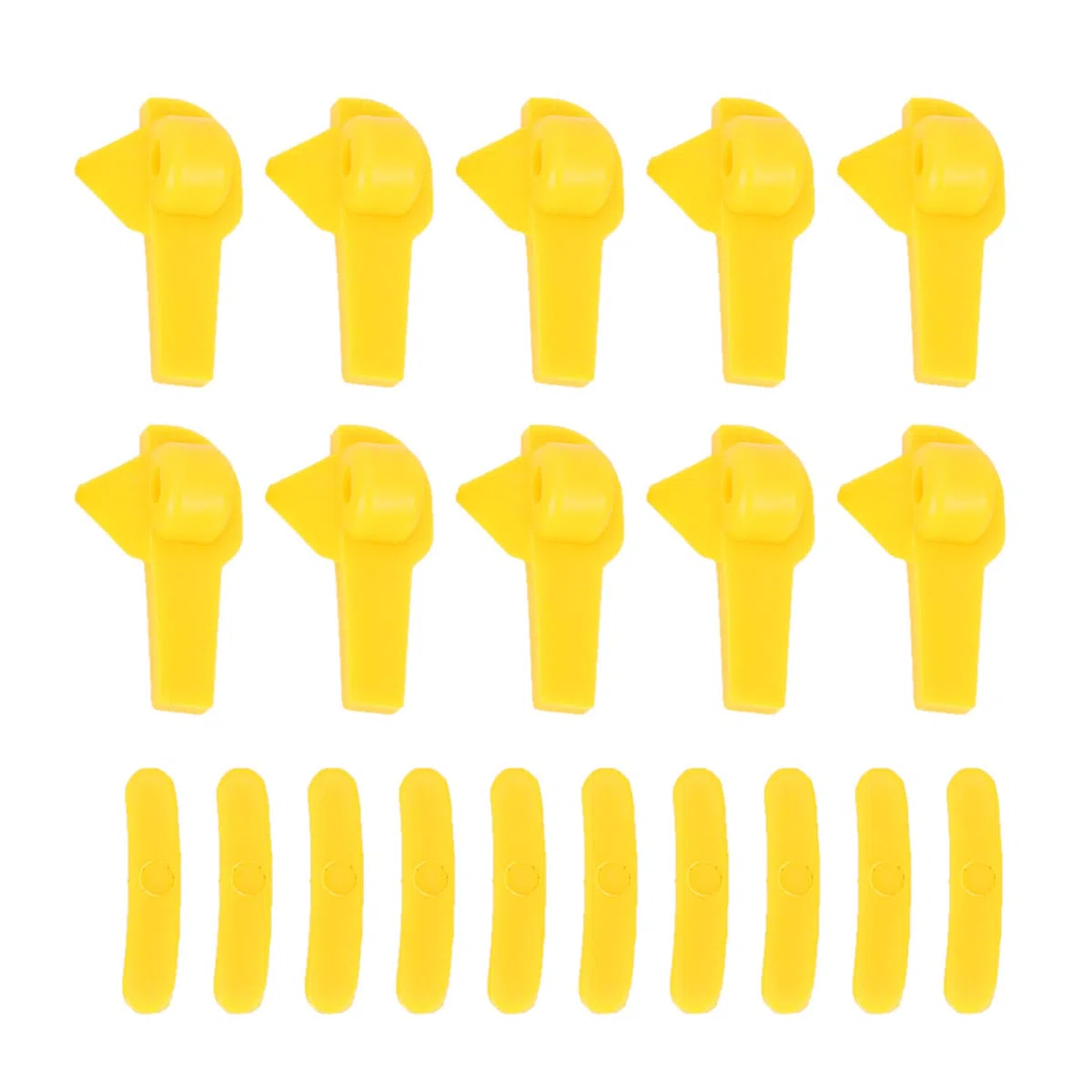 Paquete de 20 Cabezales de Extracción de Neumáticos, Cambiador de Neumáticos Universal, Cabezal de Extracción de Instalación, Inserto de Pato, Protector de Llanta, Protector de Llanta, Protector de Ll
