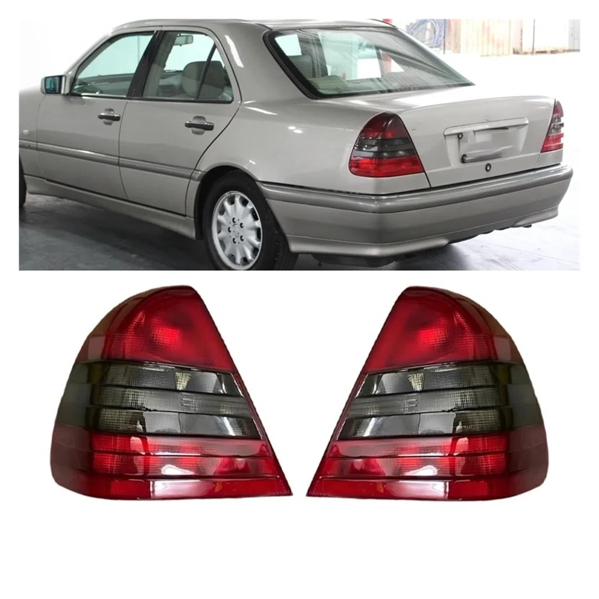 Luz Trasera Estilo Para Hyundai GETZ TB 2002 2003 2004 2005 2006 2007 2008 Lámpara Reflectora Señal Freno Parada Accesorios Coche Luz Trasera(Left Side)