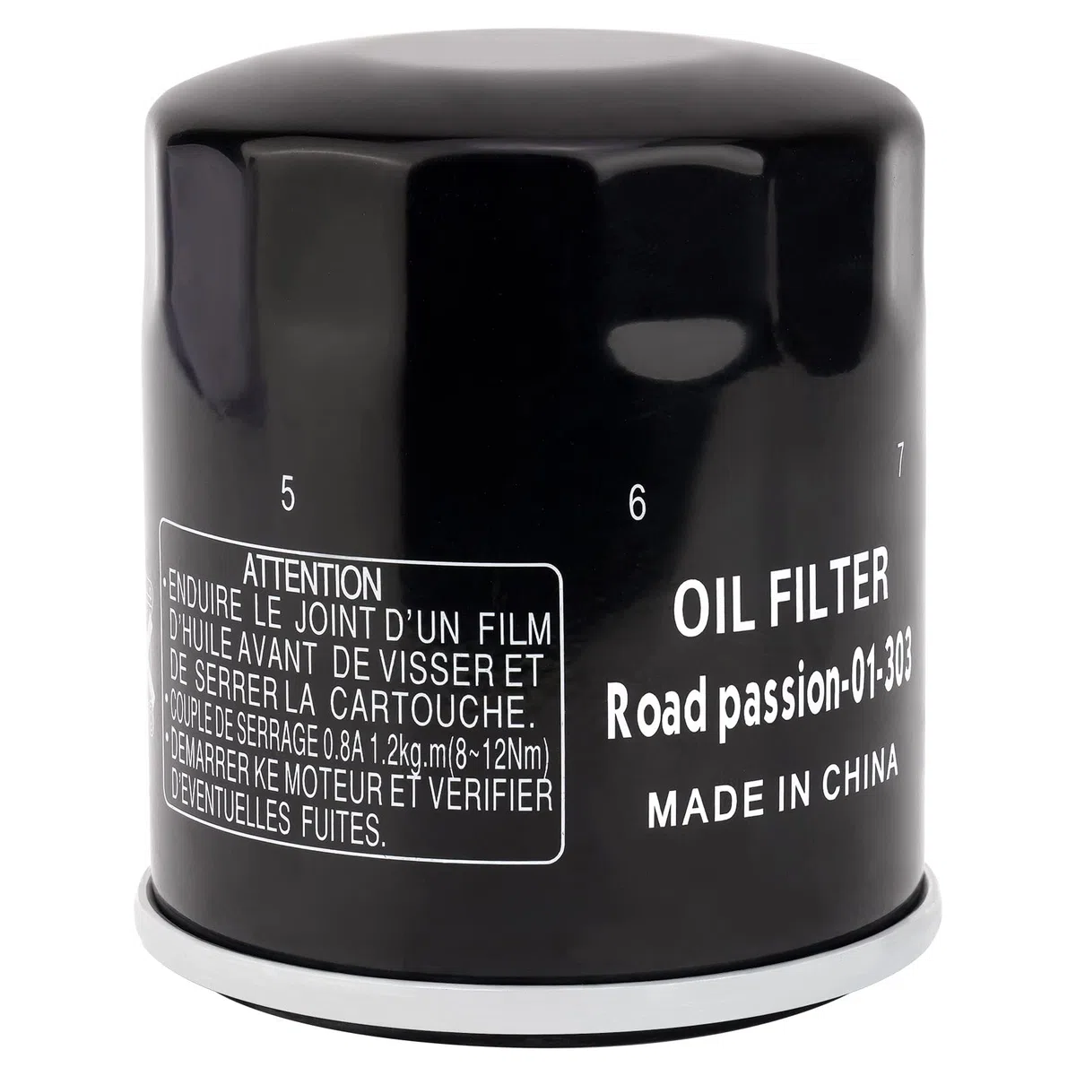 Road Passion Filtro de aceite para CB600 F-W,X,Y,1,2 Hornet 1998-2002 / CB600 S F2-Y,1,2 Hornet 2000-2002 / CB650 F2 1991-1992
