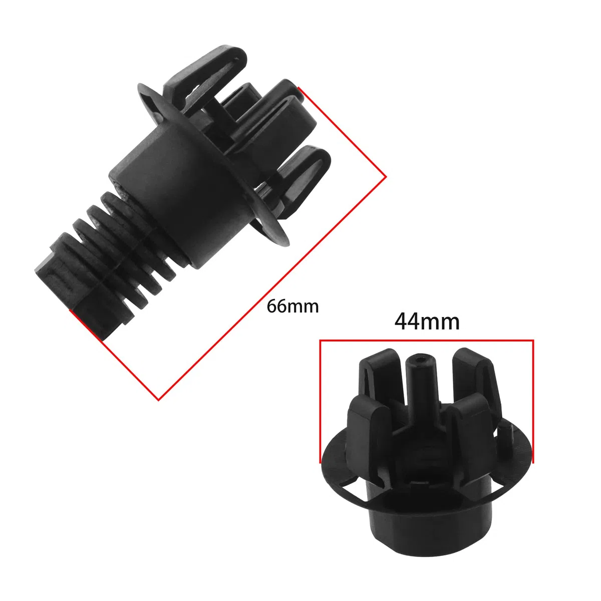 2 juegos de almohadillas de goma para el capó del motor 51767183752 compatible con BMW F12 F13 F07 F06 F30 F25 F01