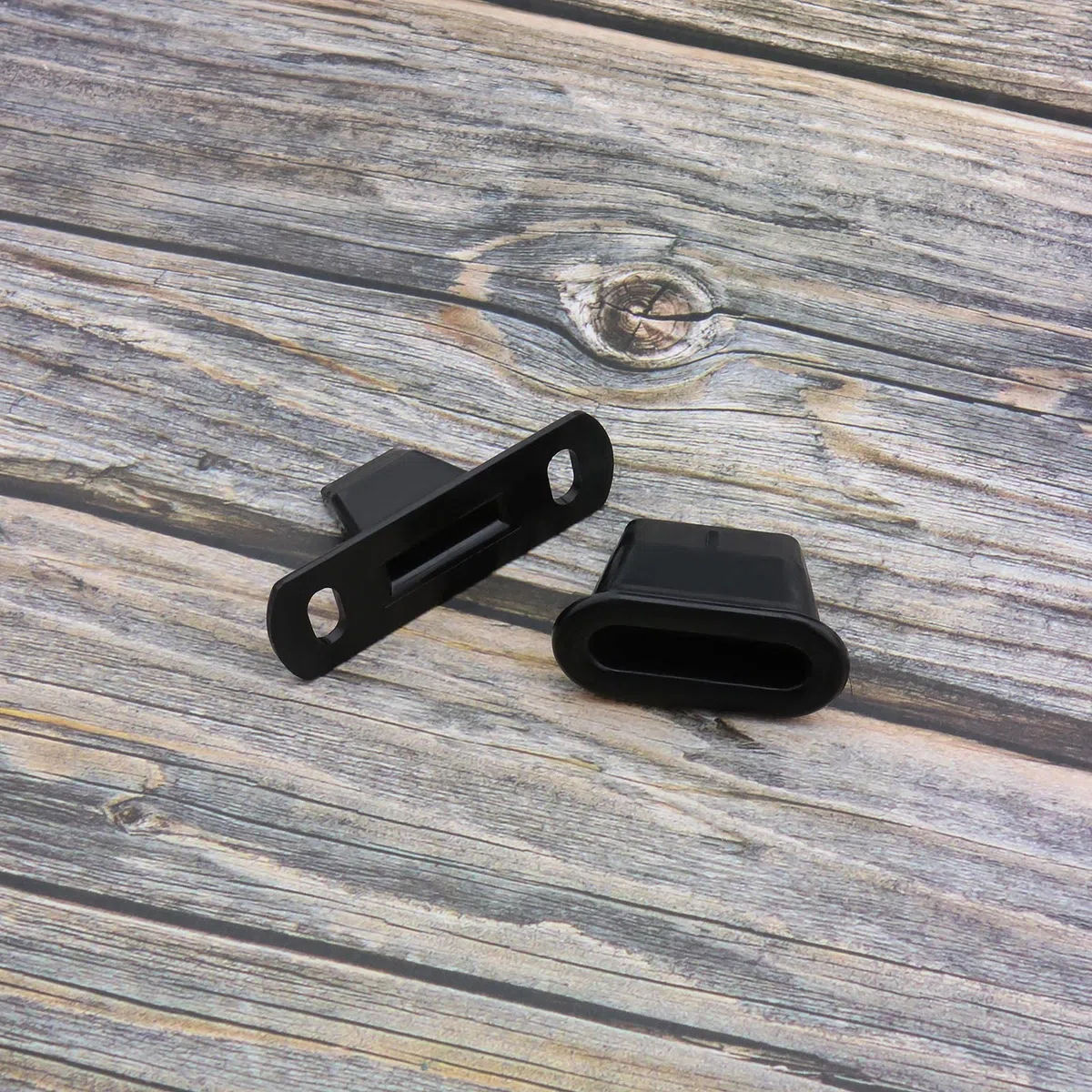 Juego de 2 localizadores de puerta corredera lateral para coche, guía de vehículo y pasador de nailon 904637 904645 1487798080, Compatible con Fiat Scudo 1995-2006
