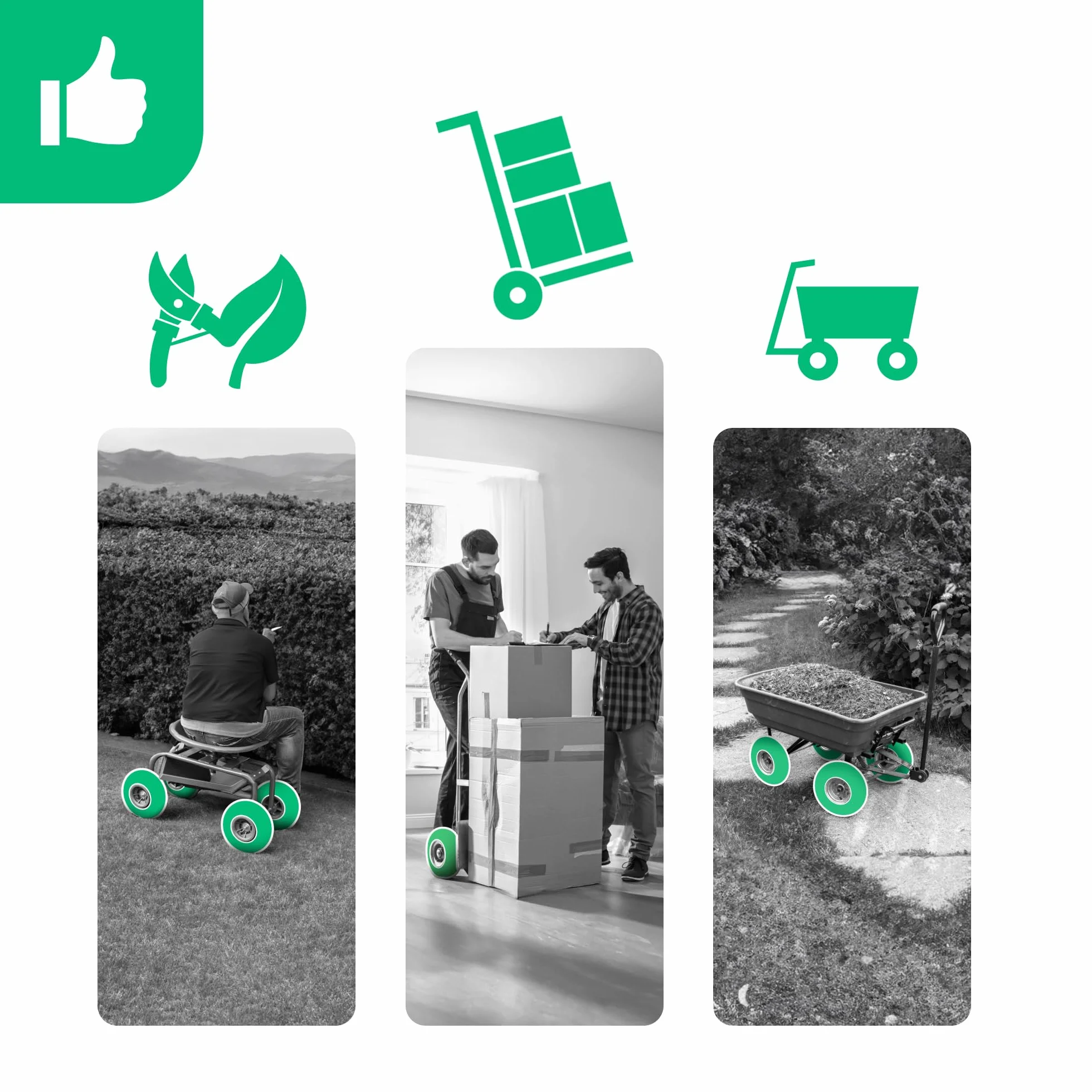 MOOVMOOV Cámara de aire 3.00-4 Válvula Recta TR13 (x2) – Cámaras de aire de Repuesto 260x85 para Carretilla, Carro y Remolque de Jardín, otros – Compatible con Neumáticos 3.50-4 y 260x85 mm