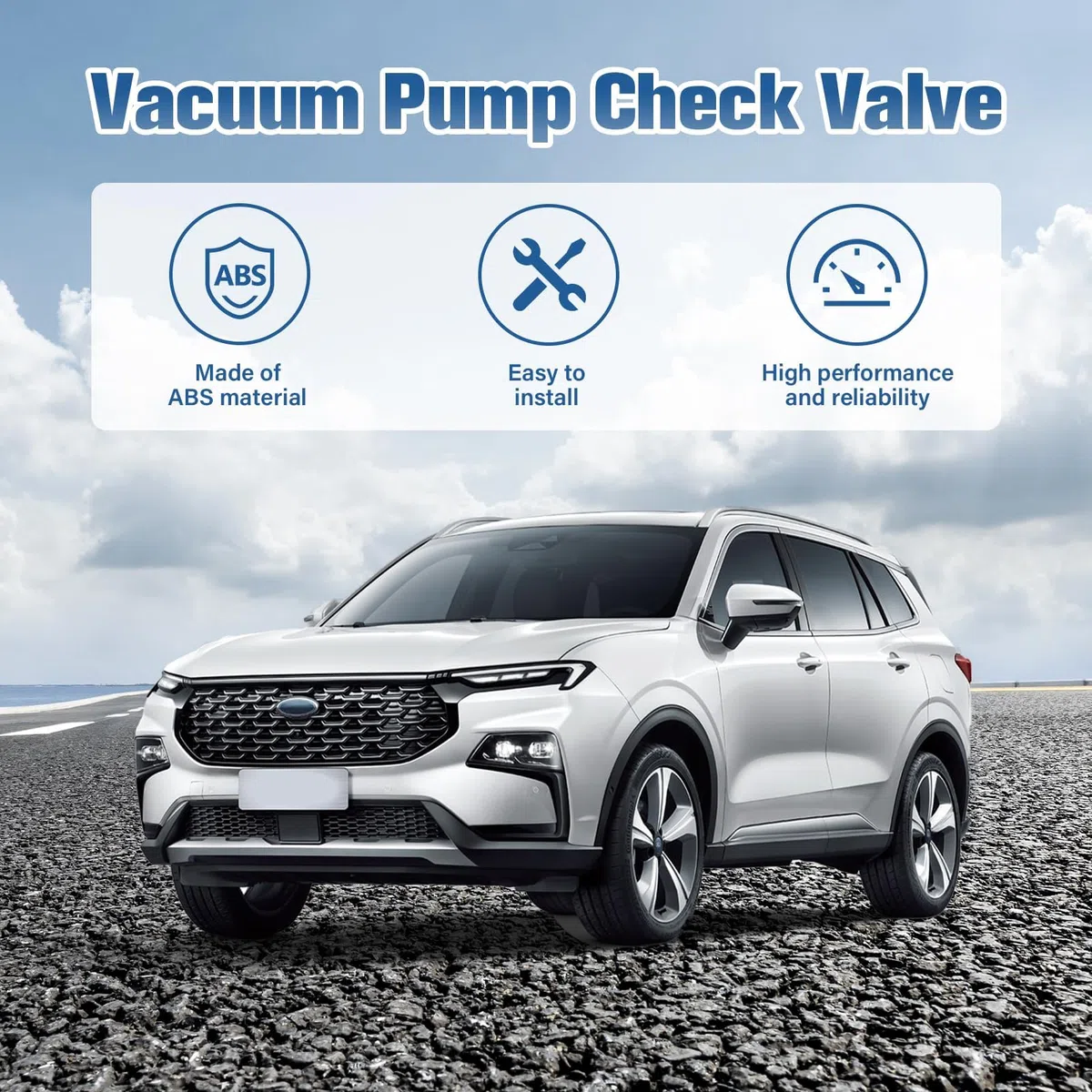 Aeipou Válvula de bomba de vacío de repuesto CM5G2A451GA 1867424 compatible con Ford Transit Focus CB8 Fiesta CCN 1.0 Ecoboost Courier B-Max CB2 Automotive Check Repair