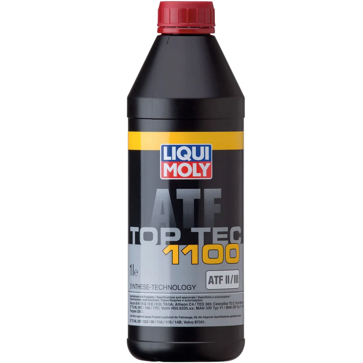 LIQUI MOLY Top Tec ATF 1100 | 1 L | Aceite de engranajes | Aceite hidráulico | 3651