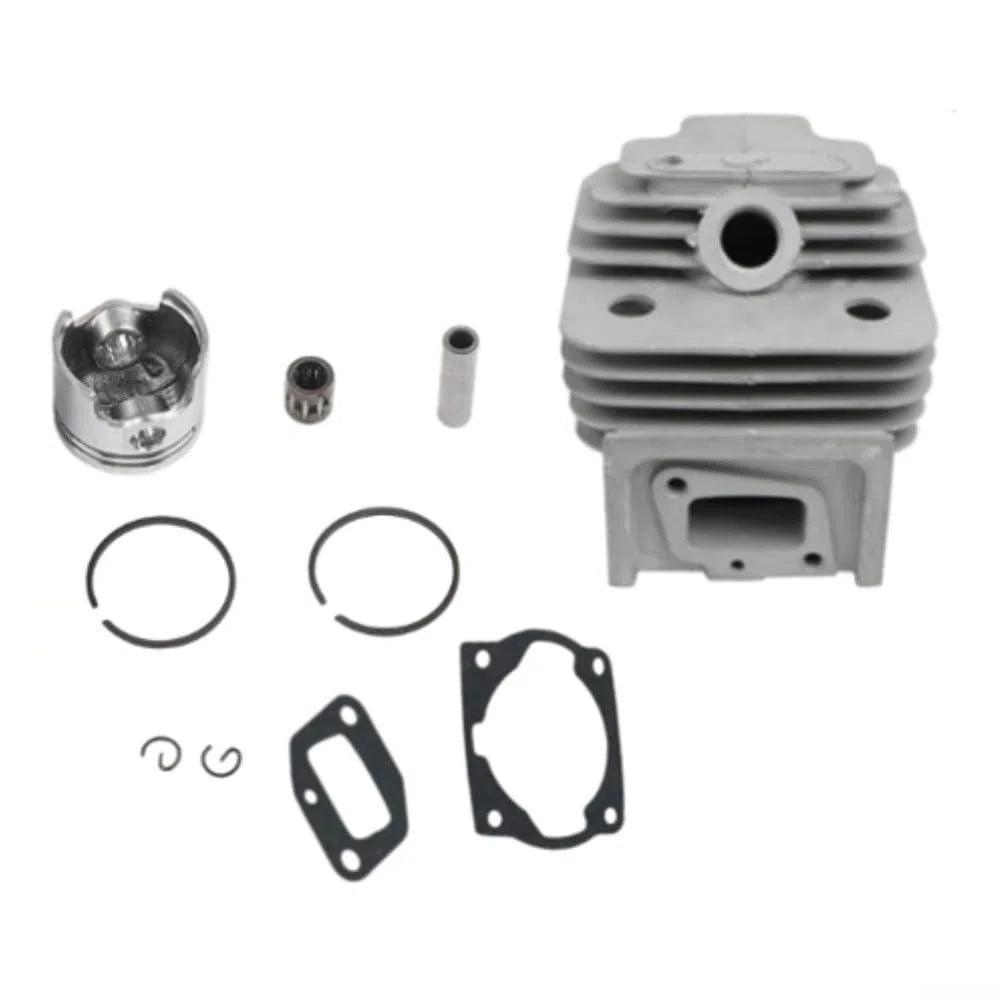 Kit de cilindro y pistón para desbrozadora de motor 52CC 44-5 con construcción robusta y características de ajuste térmico (A)