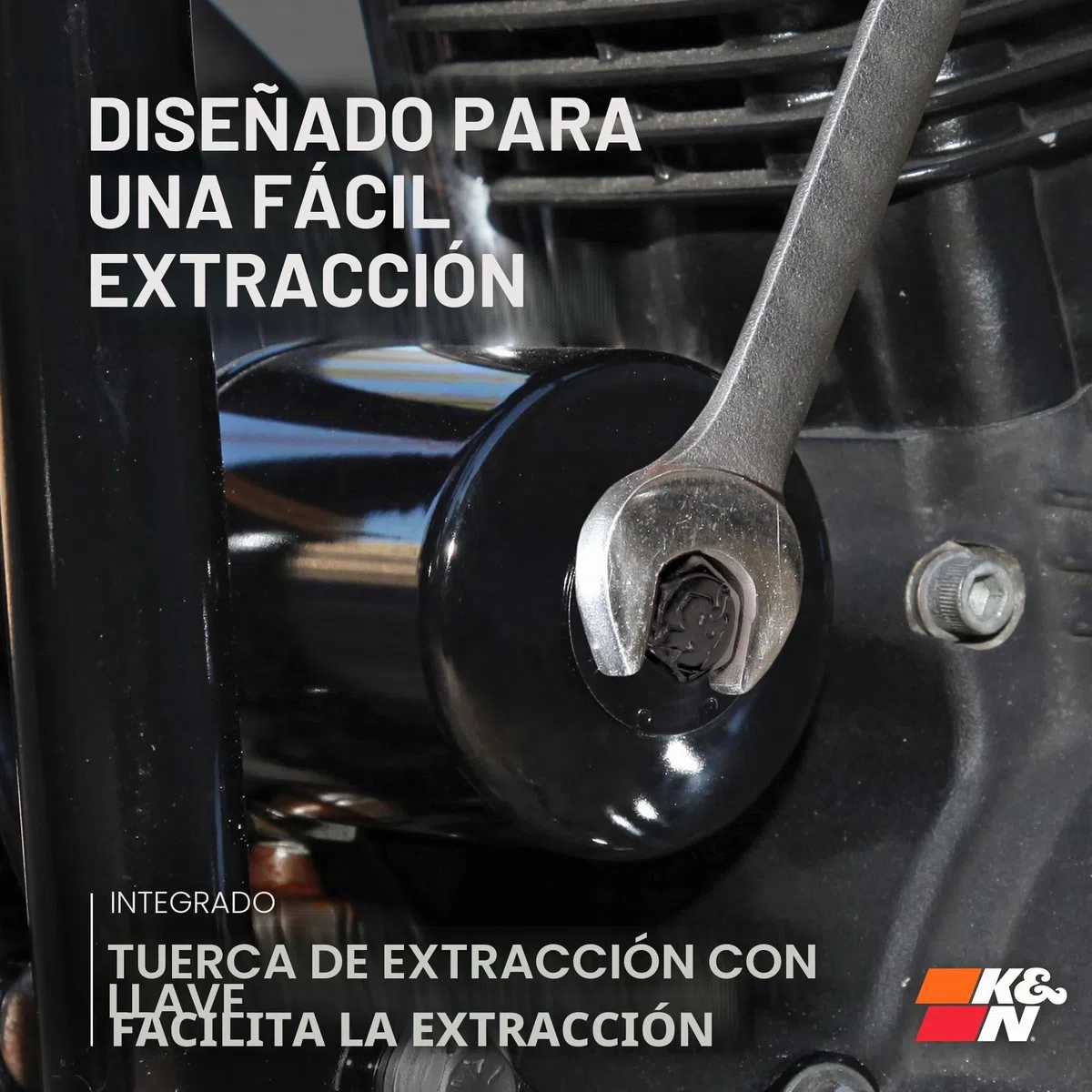 K&N KN-153 Filtro de aceite Oil Filter Powersport Canister Moto