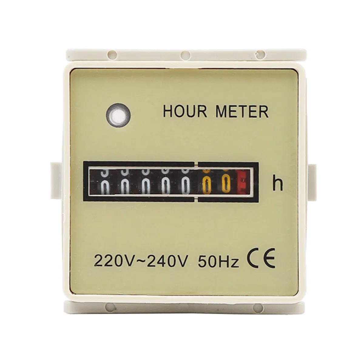 Contador electrónico de 220 V-240 V, medidor de horas digital, 220 V-240 V, 50 Hz, contador de temporizadores para aire acondicionado