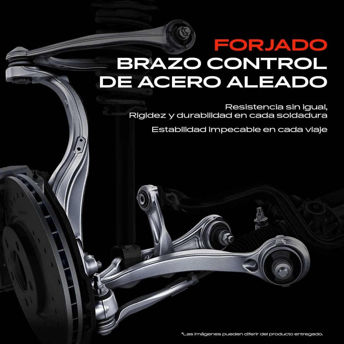 Frankberg Juego de 12 brazos de control delanteros y traseros 4782561AF