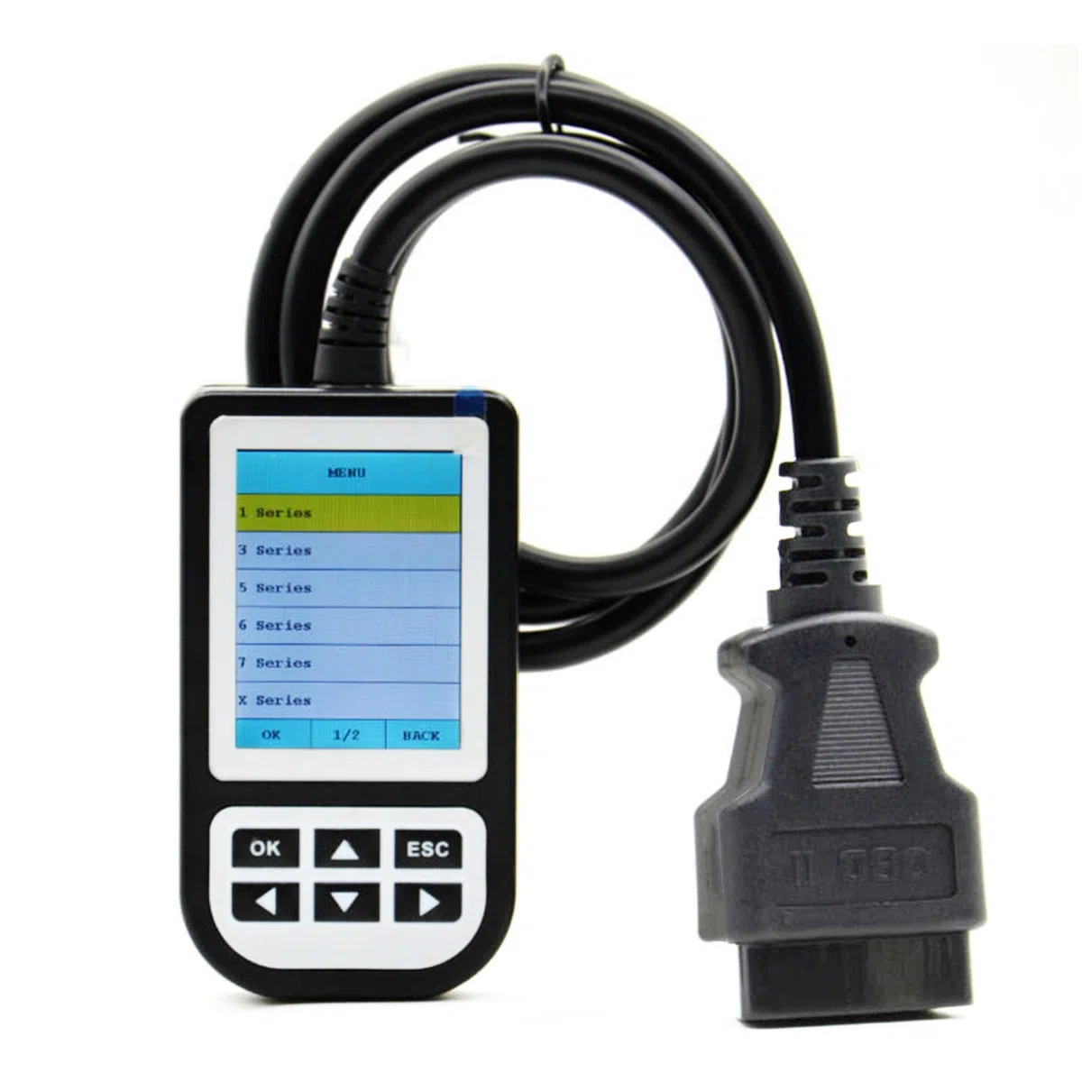 Herramienta de diagnóstico de escáner de código OBD2 C110+ - Lector de código automotriz para diagnóstico de automóviles y detección de fallos