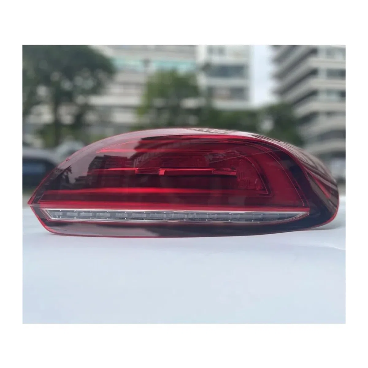 Luz Trasera Estilo Para VW 2009-2014 Conjunto Luces Traseras Marcha Accesorios Giro Freno Para Automóvil(RED)