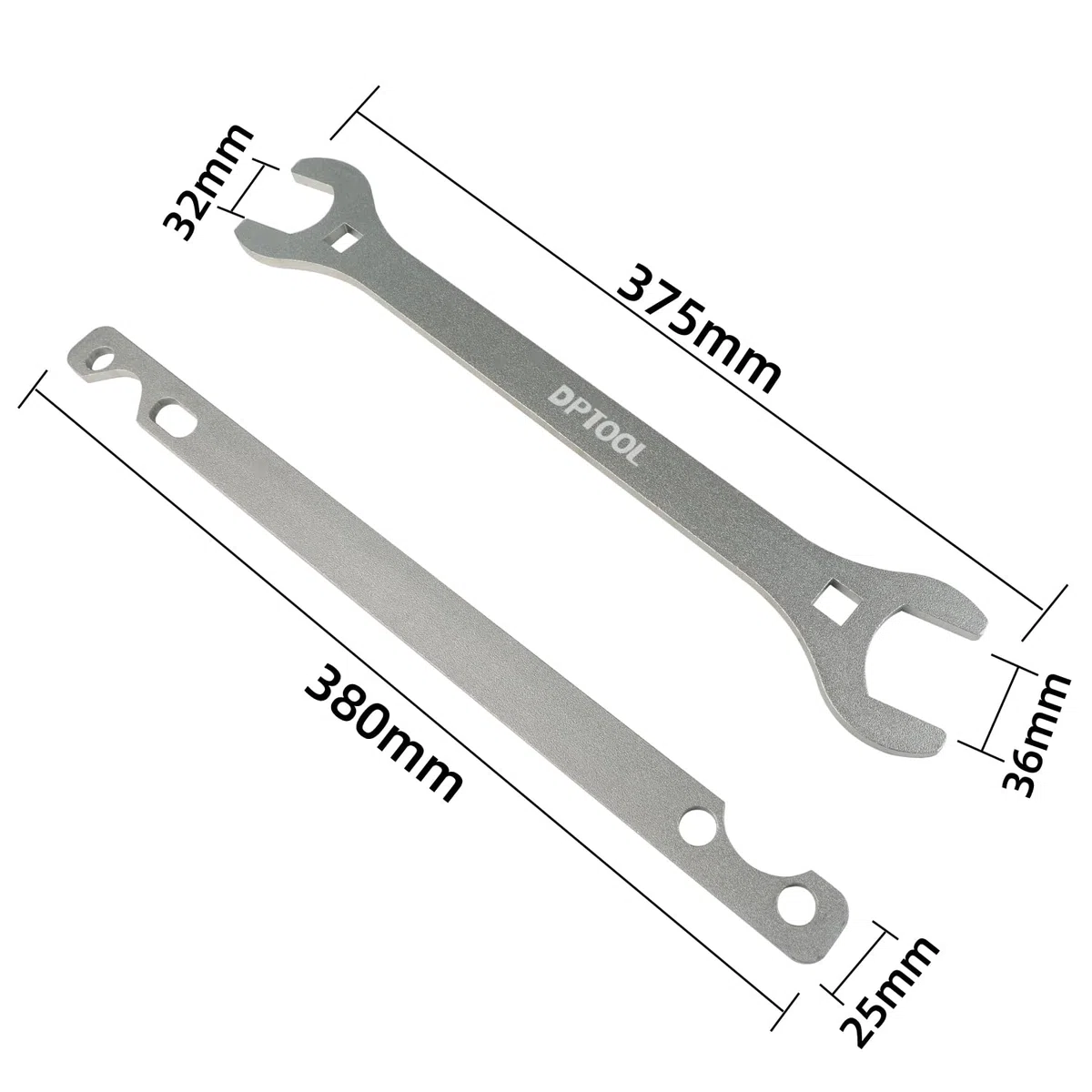 DPTOOL Llave para tuercas de embrague de ventilador automotriz de 32 mm y 36 mm y herramienta de extracción de soporte de polea de bomba de agua compatible con BMW