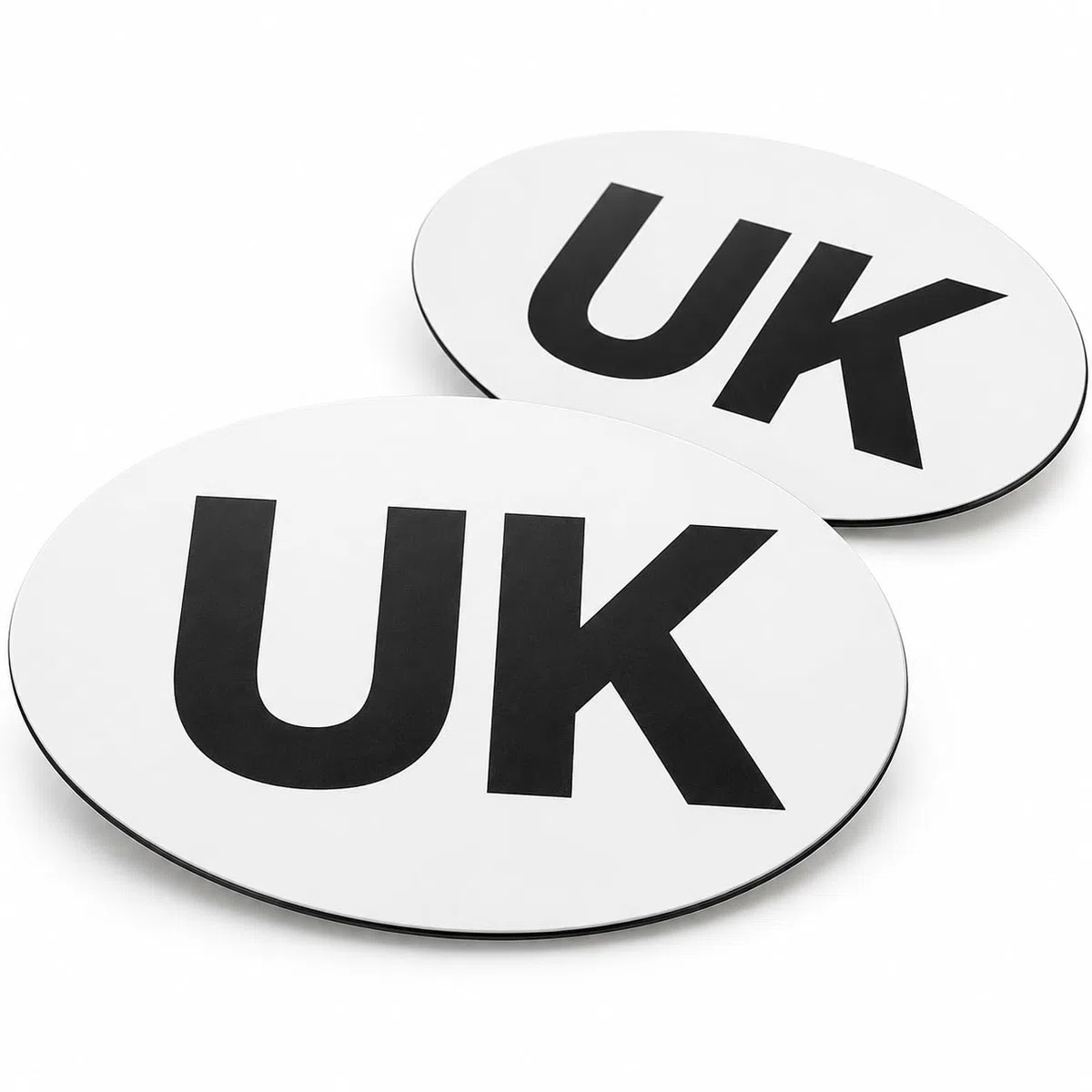 Paquete de 1 o 2 pegatinas magnéticas para coche del Reino Unido para Europa – Pegatinas GB para viajes en coche – Imán de coche del Reino Unido – Tamaño reglamentario – Resistente a la intemperie y a