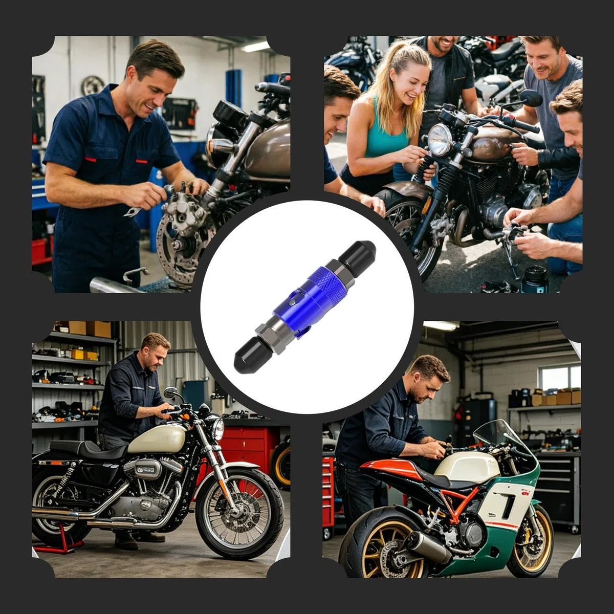 Brake Line Disconnect - Plier Interface Gear Tool, Motorcycle Quick Release Fitting with Secure Lock Design, Hydraulic Hose Connector Tool for Oil Pipe Maintenance, Automotive Repair Accessory